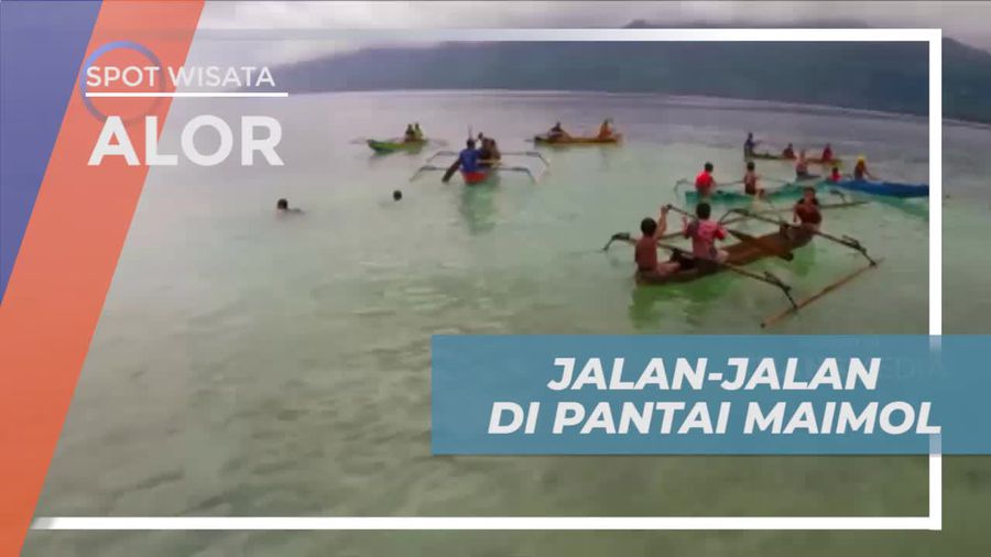 Jalan-jalan Santai Menikmati Suasana Sejuk Pantai Maimol Alor