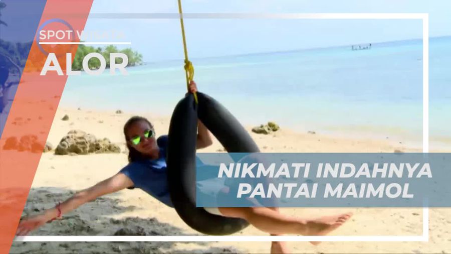 Menikmati Keindahan Pasir Putih dan Laut Biru Pantai Maimol Alor