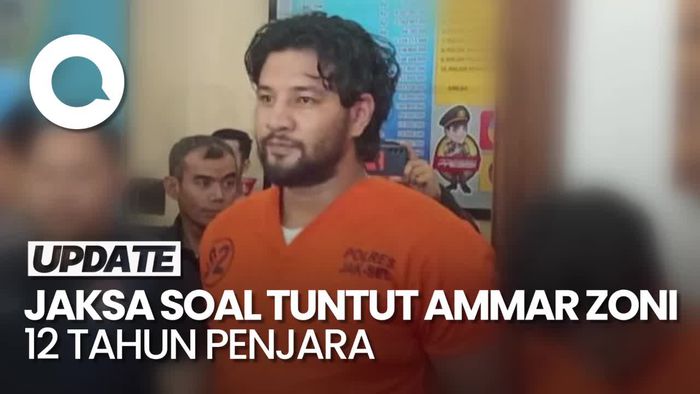 Pertimbangan Jaksa soal Tuntutan 12 Tahun Penjara Ammar Zoni