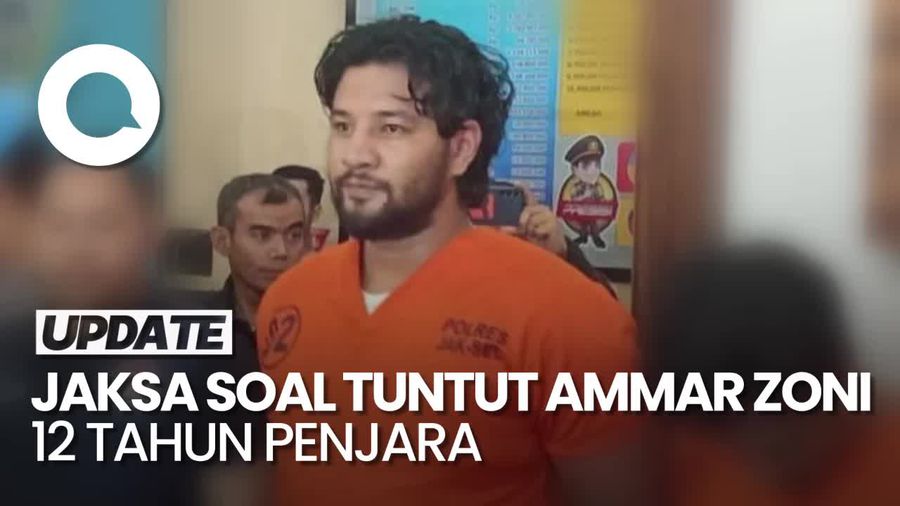 Pertimbangan Jaksa soal Tuntutan 12 Tahun Penjara Ammar Zoni