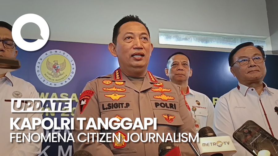 Kapolri Minta Jajarannya Beradaptasi dengan Fenomena Citizen Journalism