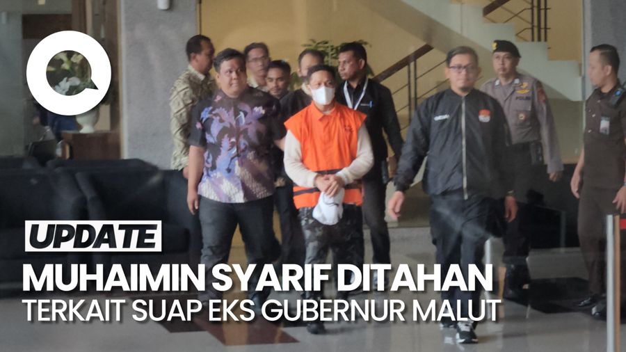Muhaimin Syarif Ditahan 20 Hari ke Depan Terkait Suap ke Eks Gubernur Malut