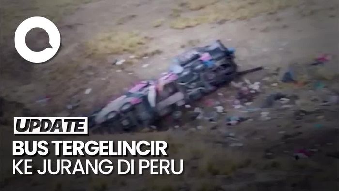 23 Orang Tewas Seusai Bus Masuk Jurang di Peru
