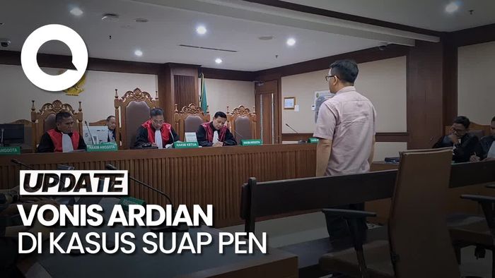 Eks Dirjen Kemendagri Ardian Divonis 4,5 Tahun Bui di Kasus Pemkab Muna