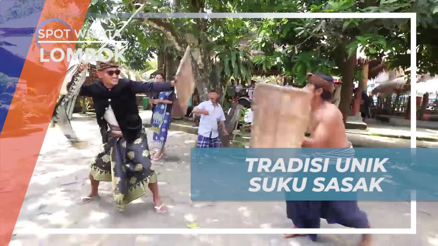 Peresean, Tradisi Unik Suku Sasak di Dusun Sade Lombok