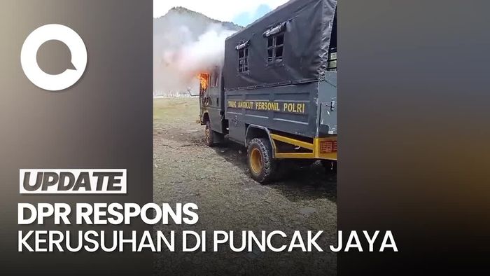 Mobil Polisi Dibakar di Papua, DPR: Butuh Pendekatan Humanis