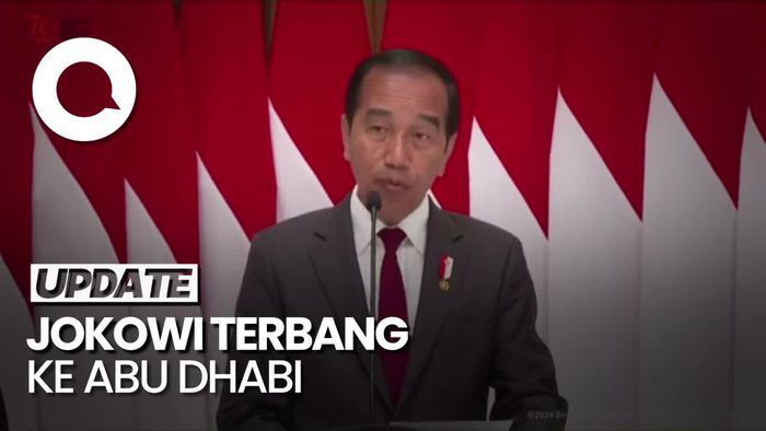 Jokowi ke Abu Dhabi, Ketemu MBZ dan Investor IKN