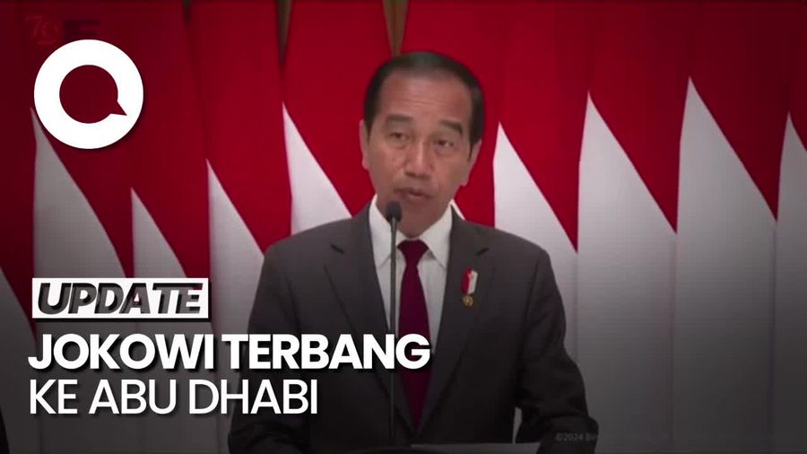 Jokowi ke Abu Dhabi, Ketemu MBZ dan Investor IKN