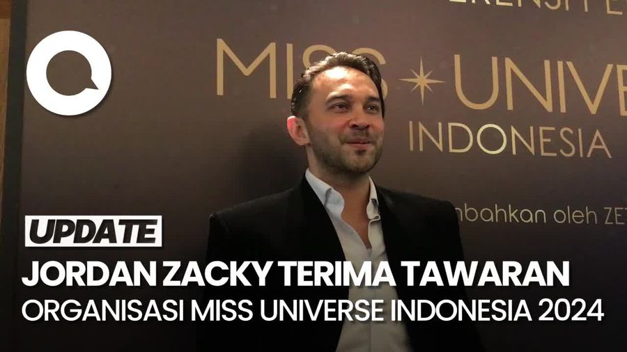 Jordan Zacky Jadi National Director Miss Universe Indonesia 2024