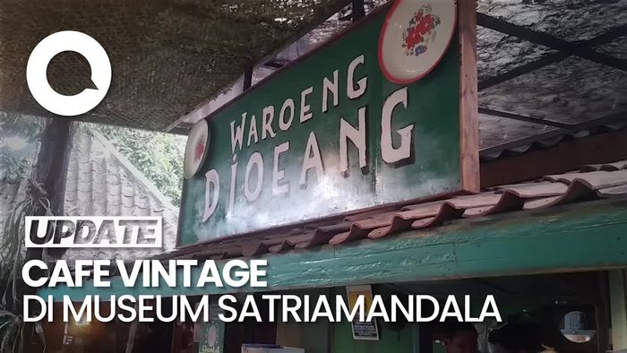 Kampoeng Djoeang, Kafe Vintage di Ujung Museum Satriamandala