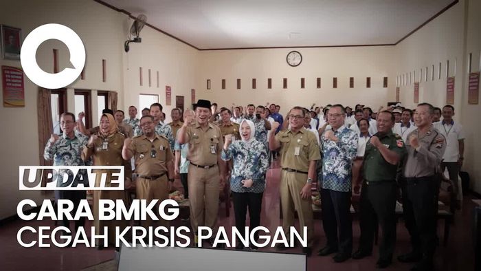 Cegah Krisis Pangan, BMKG Gencarkan Sekolah Lapang Iklim di Magelang