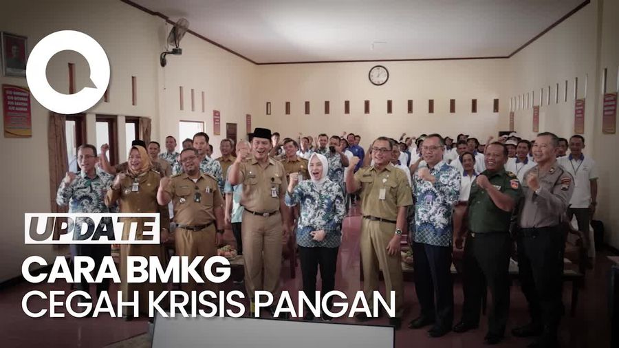 Cegah Krisis Pangan, BMKG Gencarkan Sekolah Lapang Iklim di Magelang