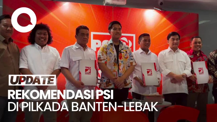 PSI Dukung Soni-Dimyati di Pilgub Banten, Riza Patria-Marshel di Tangsel