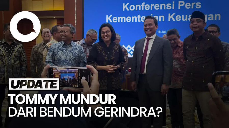 Kata Tommy soal Mundur dari Bendum Gerindra Seusai Jadi Wamenkeu