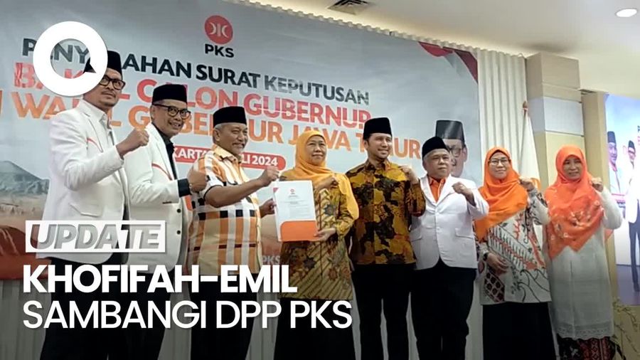 Khofifah-Emil Sambangi DPP PKS, Ada Apa?