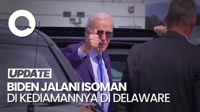 Positif Covid-19, Biden Akan Isolasi Mandiri di Kediamannya di Delaware