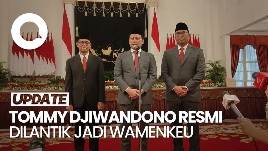 Tommy Resmi Jadi Wamenkeu: Tunjukkan Kontinuitas Jokowi dan Presiden Terpilih