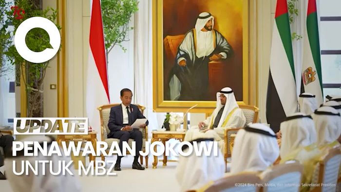 Bertemu MBZ, Jokowi Tawarkan Proyek Financial Center IKN-Investasi Nikel