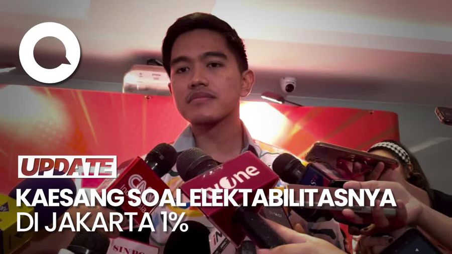 Elektabilitasnya di Jakarta 1%, Kaesang: Itu Jadi Bahan Evaluasi