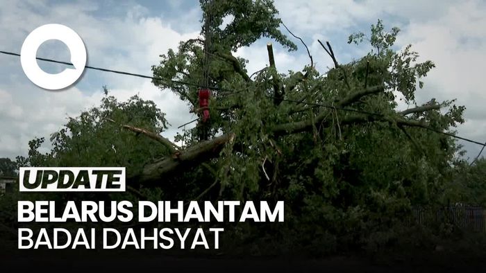 Belarus Diterjang Badai Dahsyat, 6 Orang Tewas