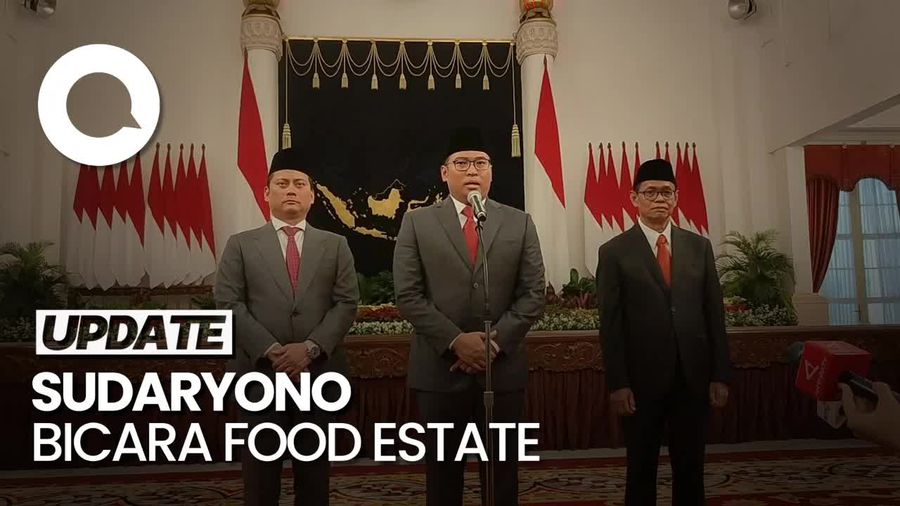 Jadi Wamentan, Sudaryono Bicara Kelanjutan Food Estate-Pompanisasi