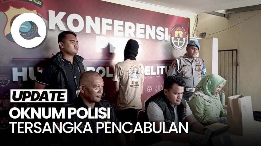 Oknum Polisi di Belitung Cabuli Anak di Bawah Umur Jadi Tersangka