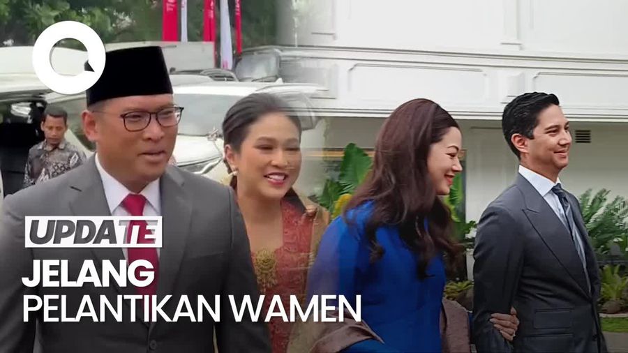 Thomas Djiwandono-Sudaryono Tiba di Istana Jelang Pelantikan Wamen