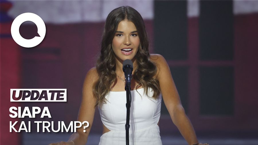Kai, Sosok Cucu Trump yang Curi Perhatian saat Pidato di RNC