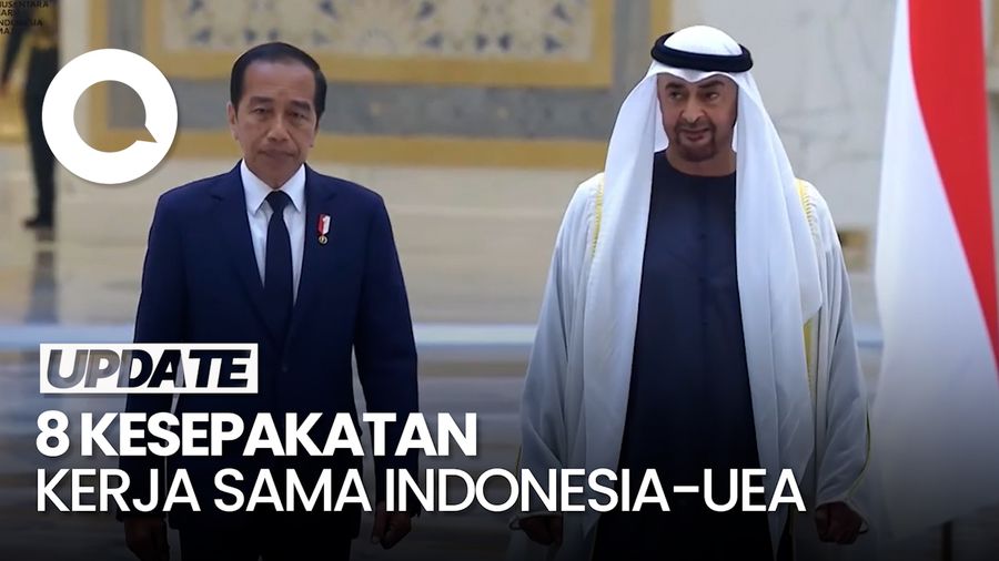 Kunjungan Jokowi di UEA Hasilkan 8 Kesepakatan Kerja Sama