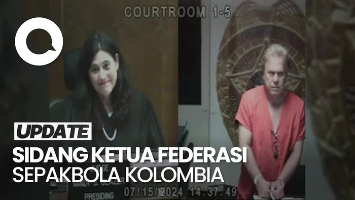 Berbaju Tahanan, Ketua Federasi Sepakbola Kolombia Disidang di AS
