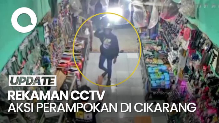 Aksi Perampok Bercelurit di Cikarang Minta Shockbreaker Motor