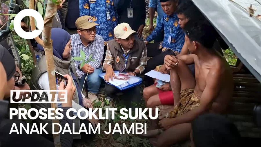Perjuangan KPU Masuk Hutan untuk Coklit Anak Rimba Jambi