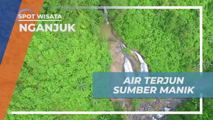 Menikmati Panorama Keindahan alam Air Terjun Sumber Manik Nganjuk