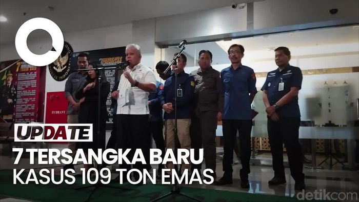 Kejagung Tetapkan 7 Tersangka Baru Kasus 109 Ton Emas Label Ilegal Antam