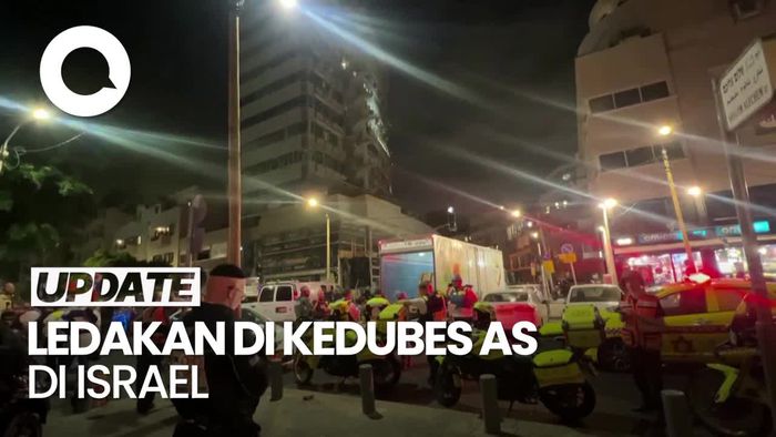 Ledakan Terjadi di Kedubes AS di Tel Aviv Israel!