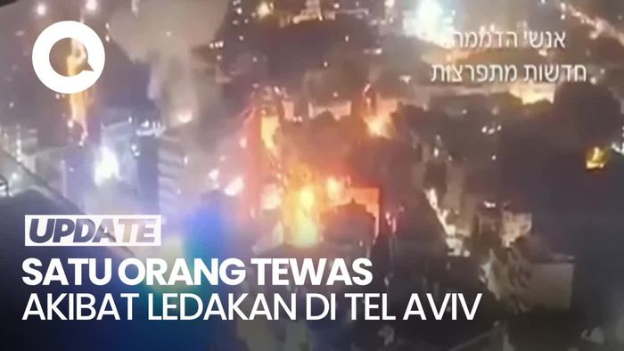 Detik-detik Ledakan di Tel Aviv yang Tewaskan 1 Orang