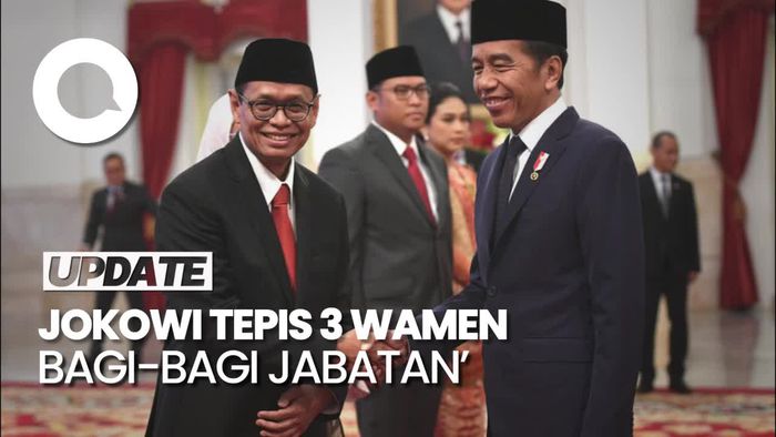 Tepis Bagi-bagi Jabatan 3 Wamen Baru, Jokowi Ngaku Bicara dengan Prabowo