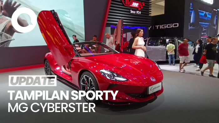 MG Cyberster Meluncur di GIIAS 2024, Harganya Rp 1,6 M