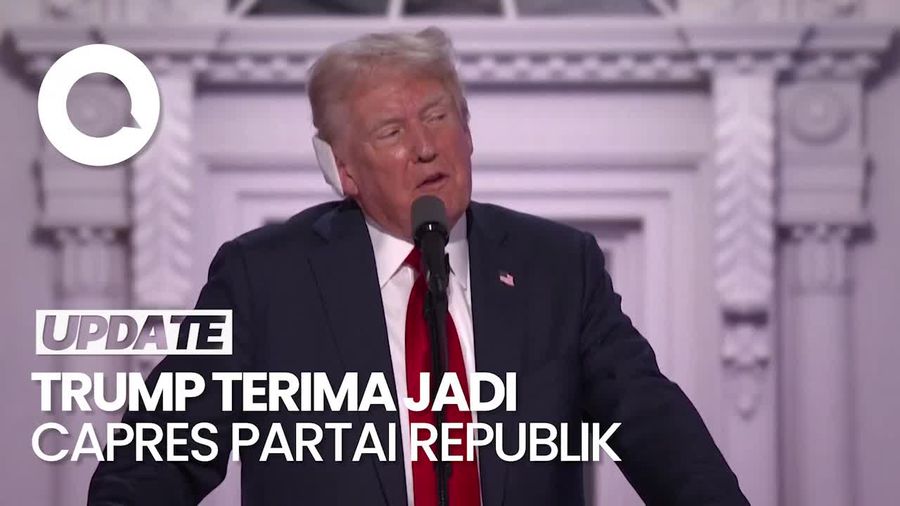  Trump Terima Jadi Capres Partai Republik: Kita akan Mendapatkan Kemenangan!