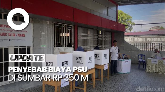 Penjelasan KPU soal Biaya Pemungutan Suara Ulang di Sumbar Rp 350 M