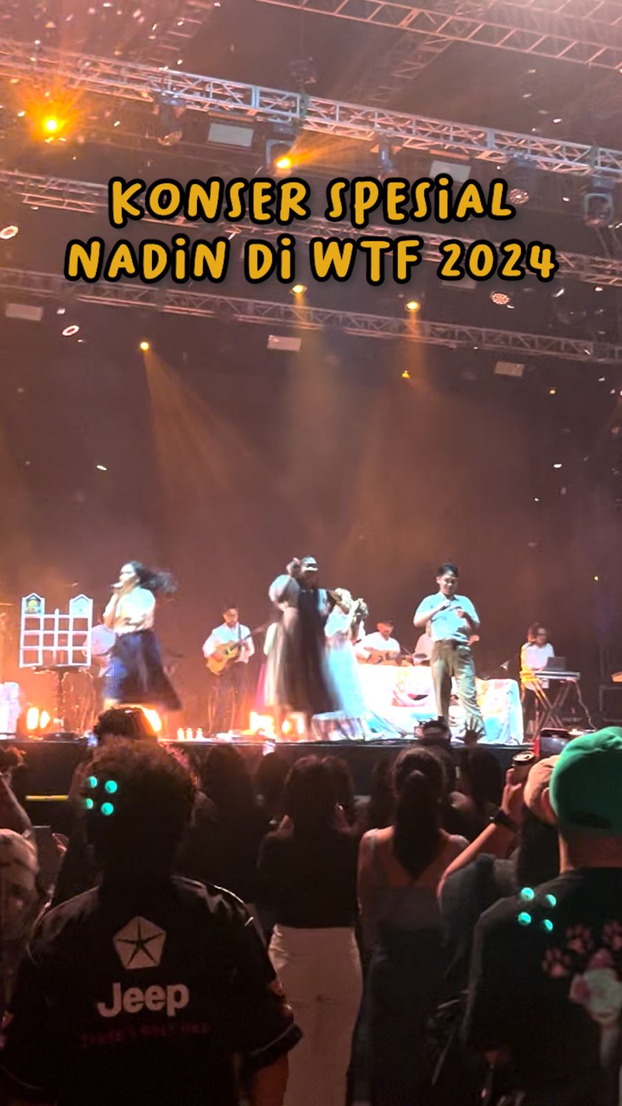 Nadin Amizah Suarakan Kebebasan Palestina di We The Fest 2024