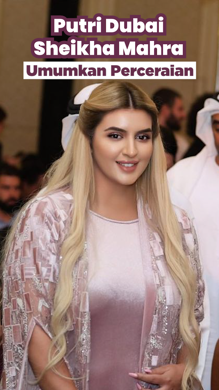 Putri Dubai Sheikha Mahra Ceraikan Suami Lewat Instagram