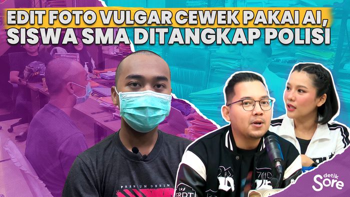 Edit Foto Vulgar Cewek Pakai AI, Siswa SMA Ditangkap Polisi
