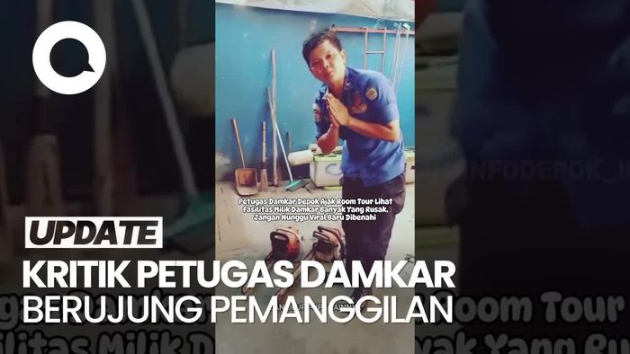 Heboh Petugas Damkar Depok Dipanggil Atasan seusai Viral Kritik Alat Rusak
