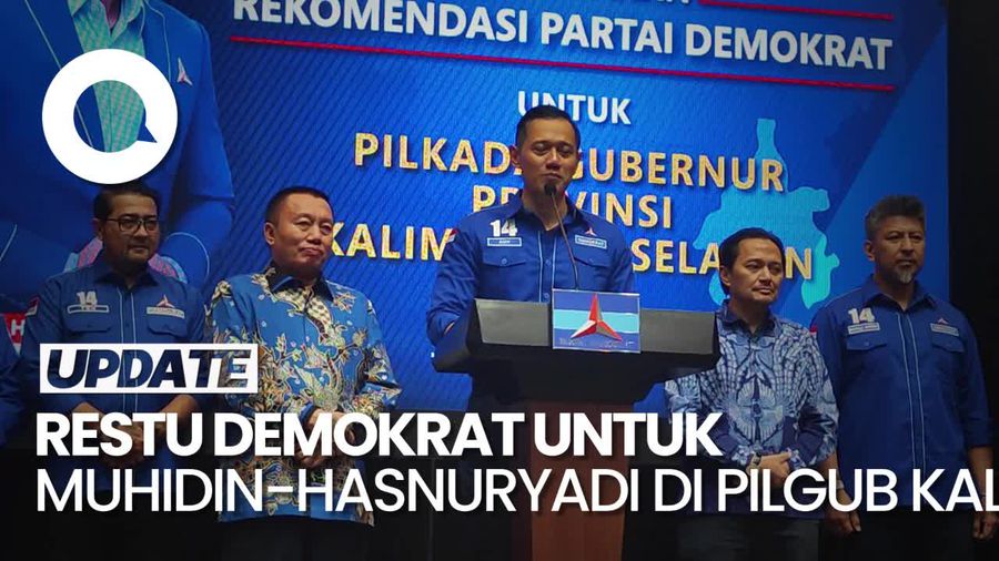 Muhidin-Hasnuryadi Kantongi Restu Demokrat Maju Pilgub Kalsel 2024