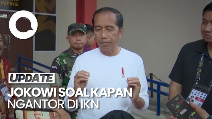 Jokowi soal Ngantor di IKN: Begitu Ada Lampu Hijau, Saya Akan Berkantor