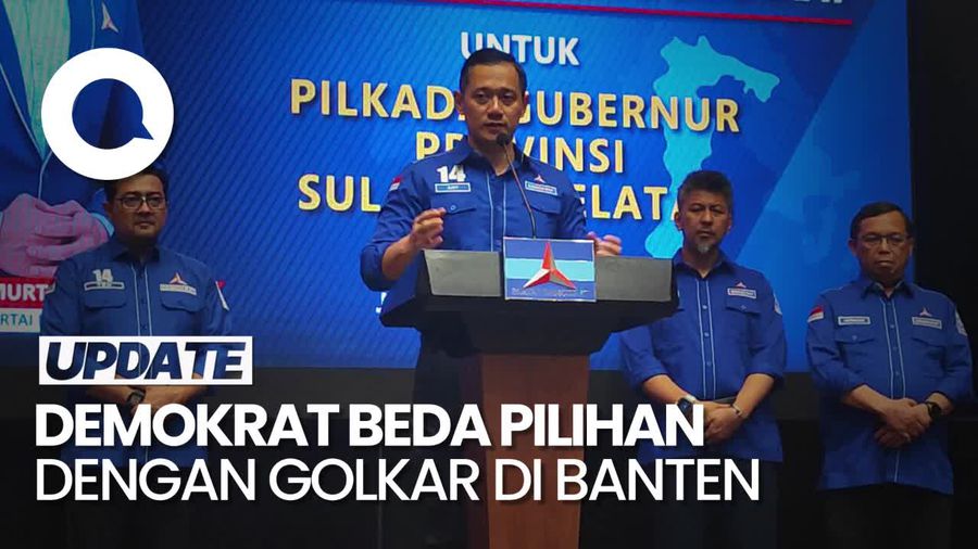 AHY Pastikan KIM Kompak Walau Beda Pilihan dengan Golkar di Banten