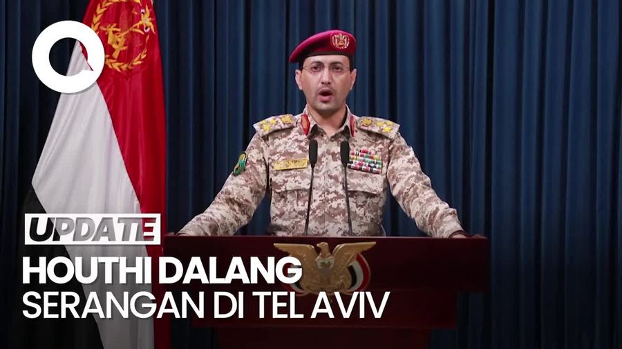 Pengakuan Houthi Jadi Dalang Serangan Drone di Tel Aviv Israel