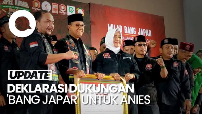Anies Terima Dukungan dari Ormas Bang Japar Maju di Pilgub Jakarta