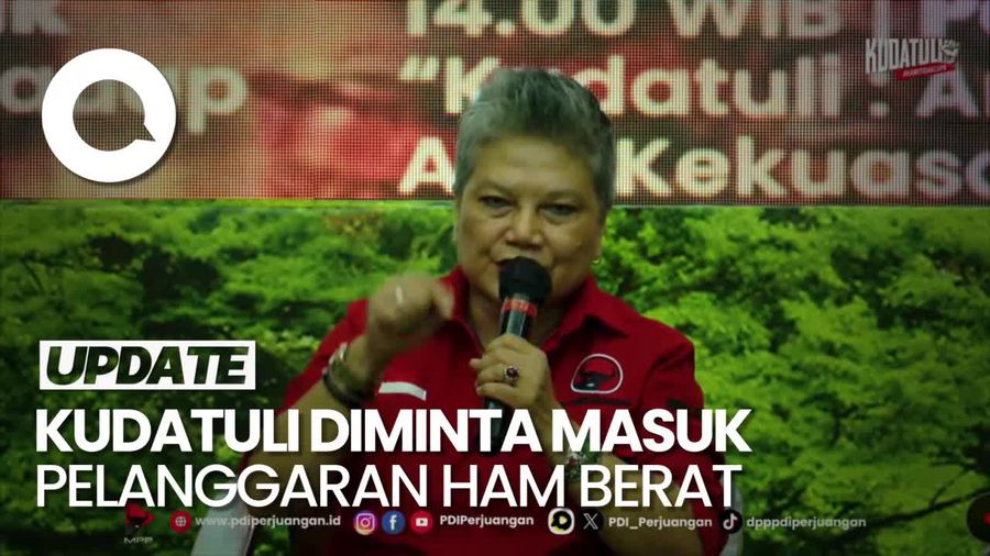 PDIP Minta Jokowi Masukkan Peristiwa Kudatuli ke Pelanggaran HAM Berat